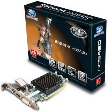 sapphire radeon HD 5450